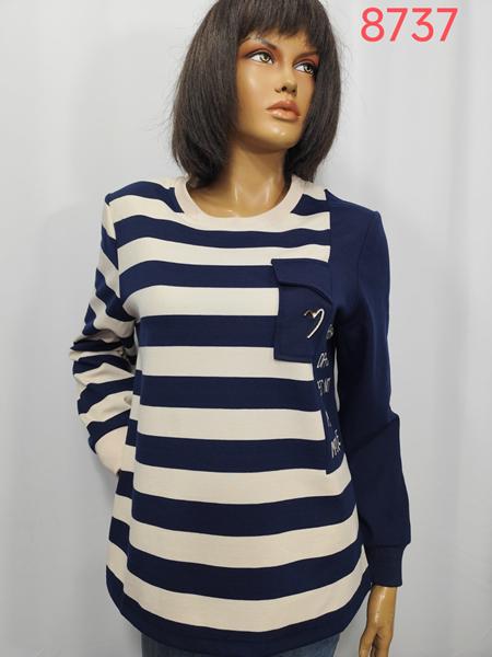 Свитер LIDA (52-62) 8737 navy (деми)