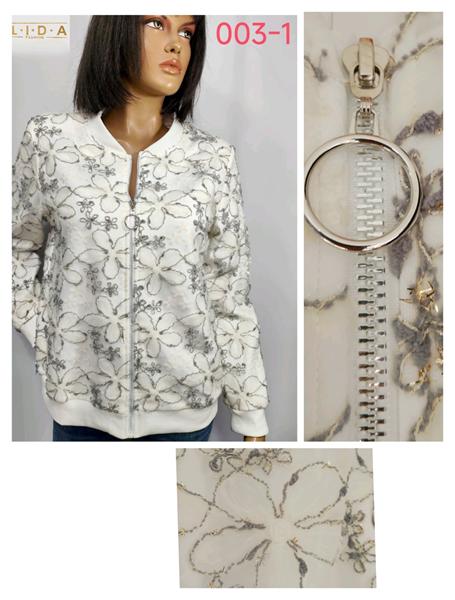 Кофта LIDA (50-60) 003-1 white (деми)