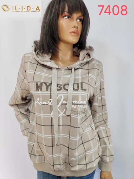 Свитер LIDA (52-62) 7408 beige (деми)