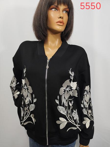 Кофта LIDA (52-62) 5550 black (деми)