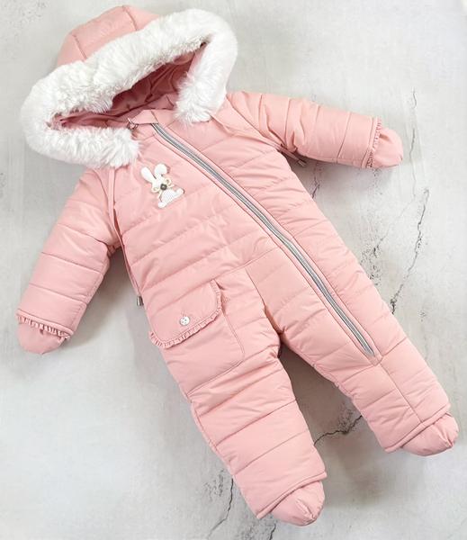 Комбинезон Moda school (68-80) 8464 peach (зима)