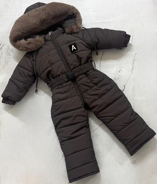 Комбинезон Moda school (86-98) 8465-1 chocolate (зима)