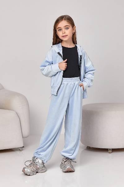Костюм спорт SunnyTot (122-146) S311 l.blue (деми)