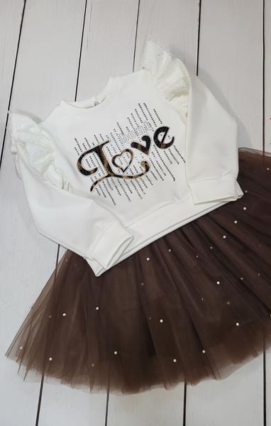 Костюм SunnyTot (116-128) S277 brown (деми)