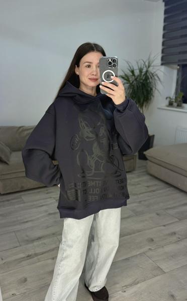 Худи S.Style (42-48) 290 black (зима)