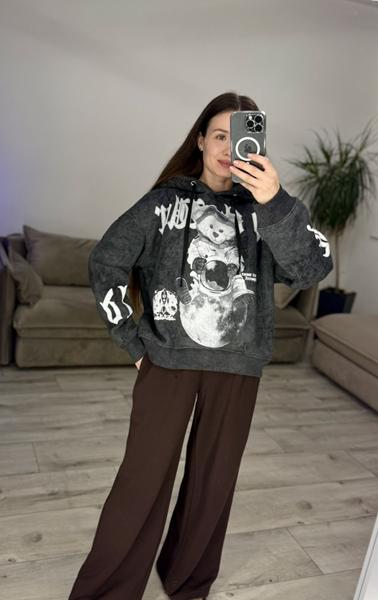 Худи S.Style (42-48) 305 d.grey (зима)