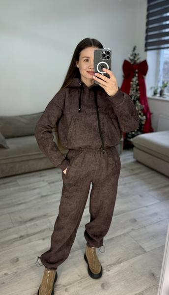 Костюм спорт S.Style (42-48) 311 brown (зима)