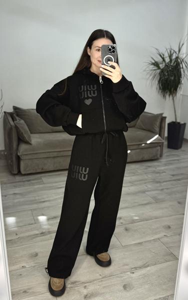 Костюм спорт S.Style (one size) 616 black (зима)