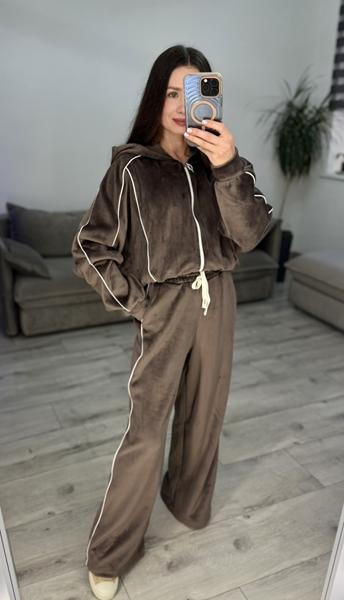 Костюм спорт S.Style (42-48) 622 brown (деми)