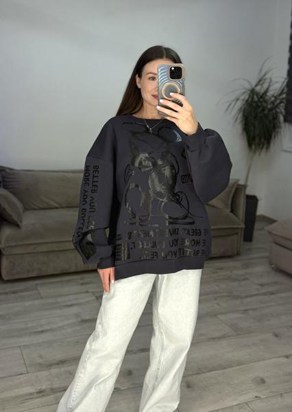 Свитер S.Style (one size) 630 black (зима)