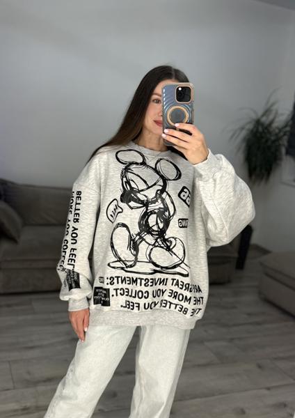 Свитер S.Style (one size) 630 l.grey (зима)