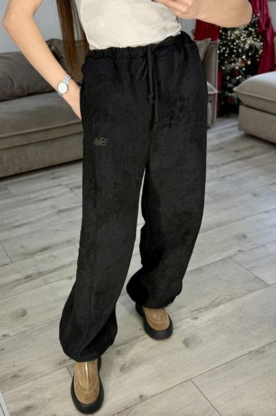 Штаны спорт S.Style (42-48) 631 black (зима)