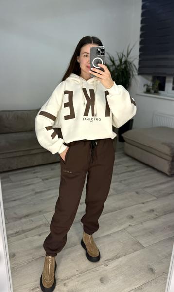 Костюм спорт S.Style (42-48) 642 brown (зима)