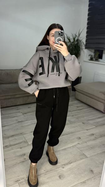 Костюм спорт S.Style (42-48) 642 grey (зима)