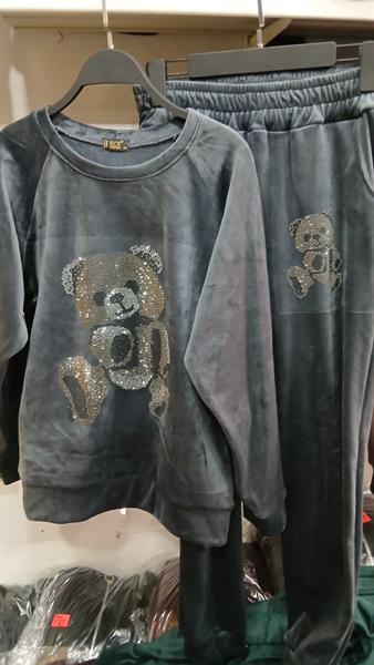 Костюм спорт ECE (4XL-6XL) EC56 d.grey (зима)