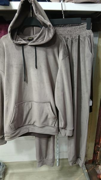 Костюм спорт ECE (XL-3XL) EC59 beige (зима)