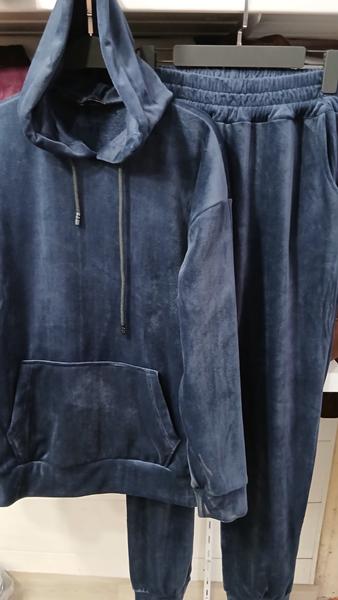 Костюм спорт ECE (XL-3XL) EC63 blue (зима)