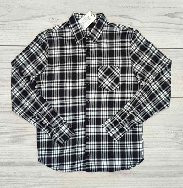 Рубашка Samo (48-58) V1876 black (деми)