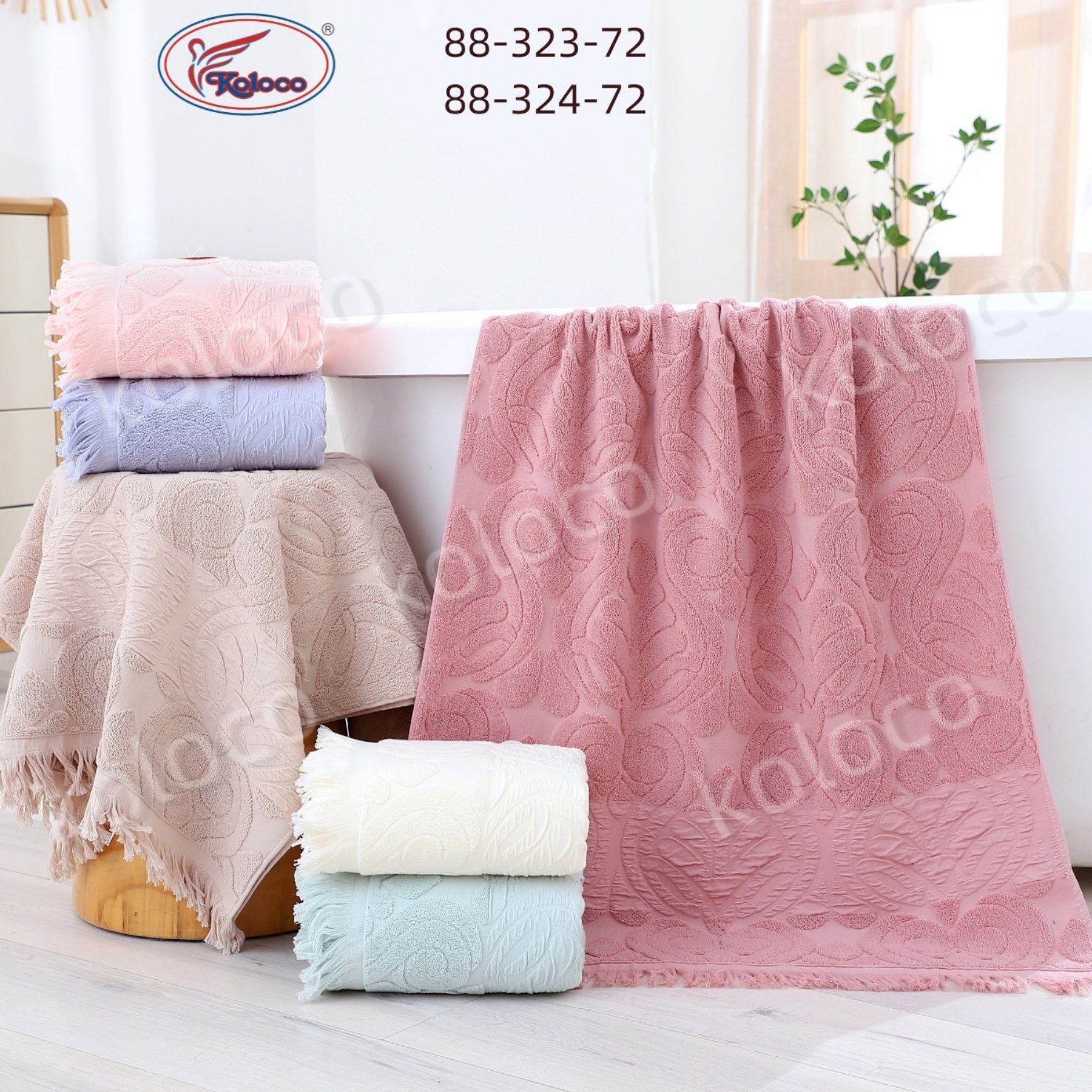 Полотенце Koloco (50*100) 88-324-72 (деми)