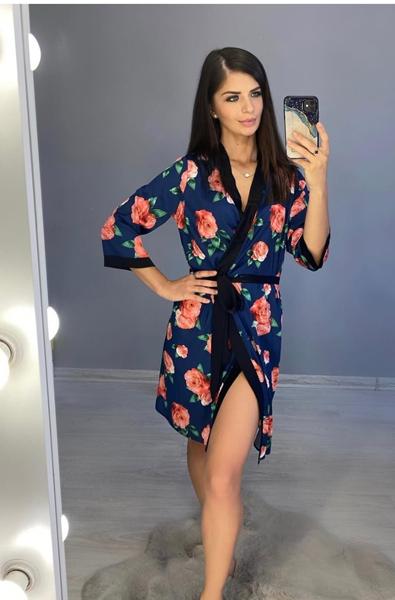 Халат Gull (42-48) 62-1 blue (деми)