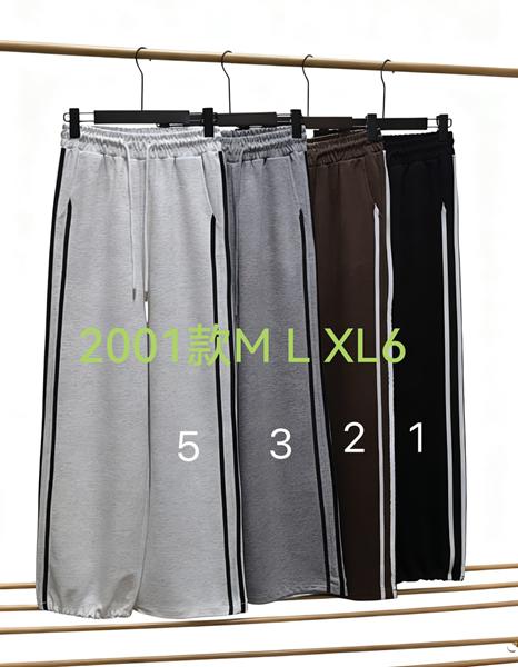 Штаны спорт Immei (M-XL) 2001-1 black (деми)