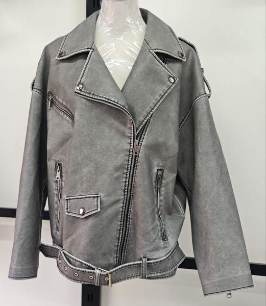 Куртка LiOpt (XL-4XL) F3601-X1 grey (деми)