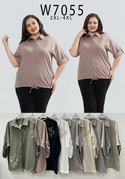 Рубашка Estima (52-54) W7055 mix (деми)