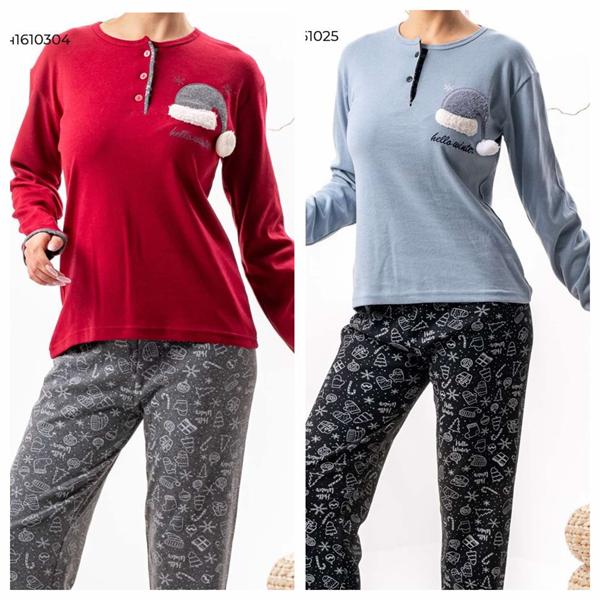 Пижама Vehuiah (S-XL) 161025 grey (зима)