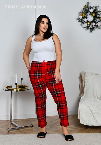 Штаны Vehuiah (3XL-5XL) 49496 red (деми)