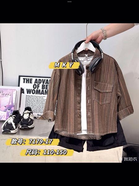 Рубашка Meloria (110-150) 7179 brown (деми)