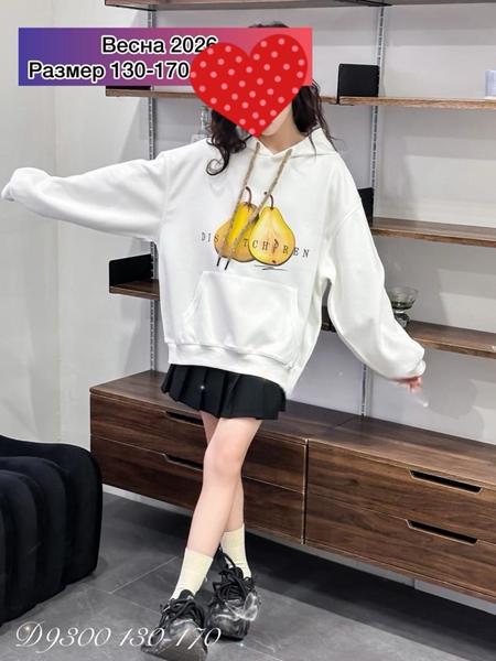 Худи Meloria (130-170) 9300 white (деми)