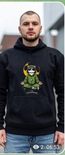 Худи Mary Brand (46-52) 390 black (зима)