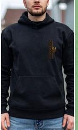 Худи Mary Brand (46-52) 392 black (зима)