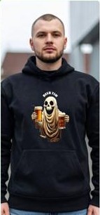 Худи Mary Brand (46-52) 393 black (зима)