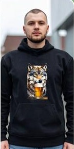 Худи Mary Brand (46-52) 394 black (зима)