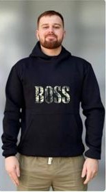 Худи Mary Brand (46-52) 399 black (зима)