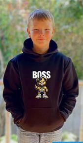 Худи Mary Brand (134-152) 407 black (зима)