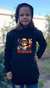 Худи Mary Brand (134-152) 408 black (зима)