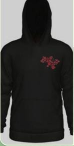 Худи Mary Brand (134-152) 423 black (зима)