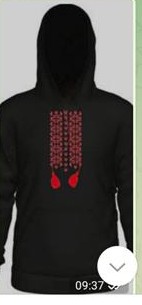 Худи Mary Brand (134-152) 426 black (зима)