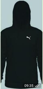 Худи Mary Brand (134-152) 428 black (зима)