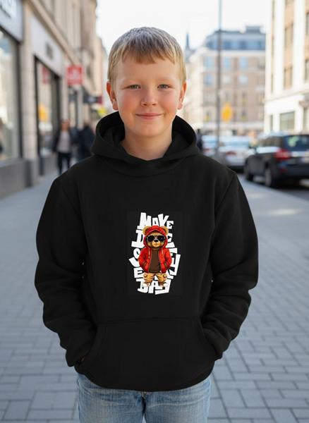 Худи Mary Brand (134-152) 446 black (зима)