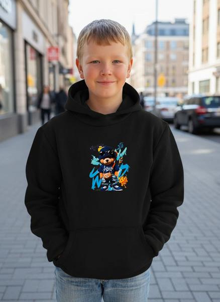 Худи Mary Brand (134-152) 448 black (зима)