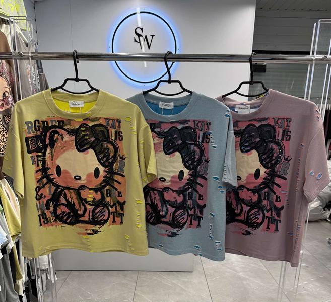 Футболка Saint Wish (one size) 02150 mix (лето)