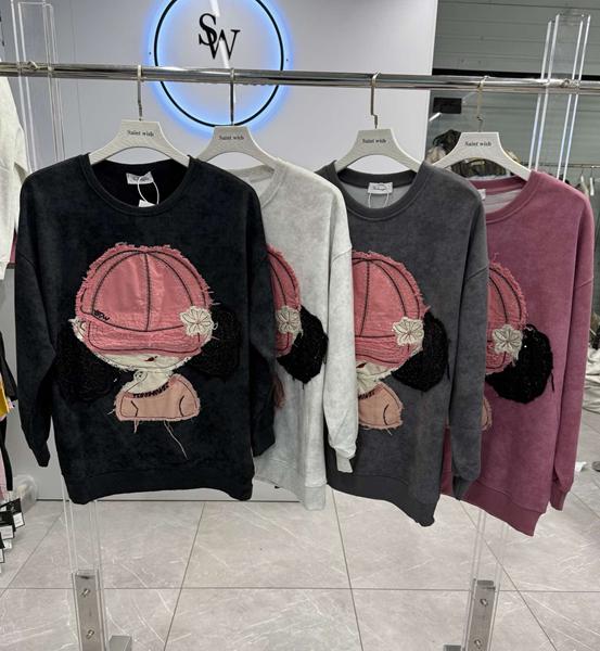 Свитер Saint Wish (one size) 02310 mix (деми)