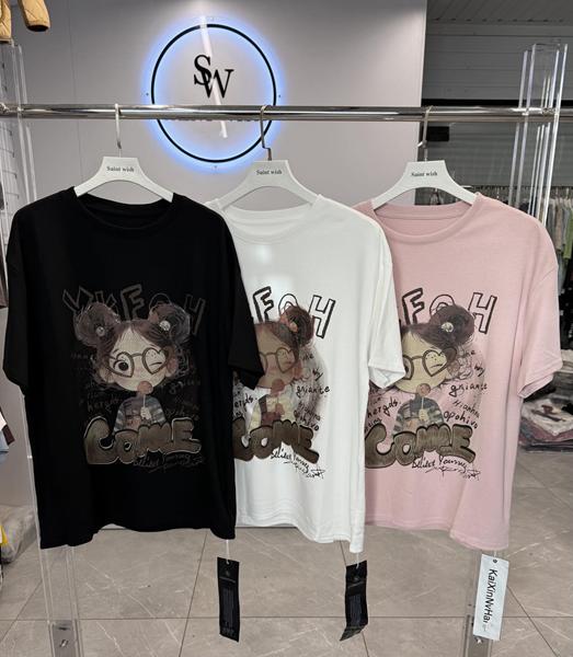 Футболка Saint Wish (one size) 1502 mix (лето)