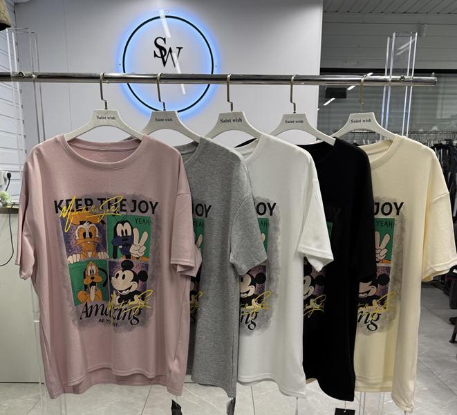 Футболка Saint Wish (one size) 1503 mix (лето)