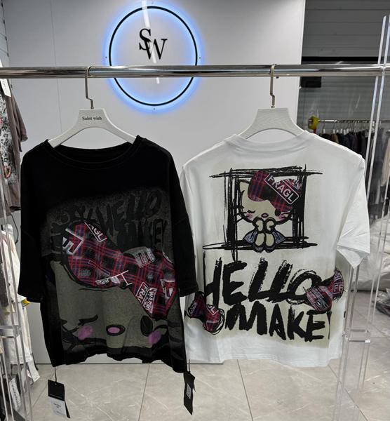 Футболка Saint Wish (one size) 3158 mix (лето)