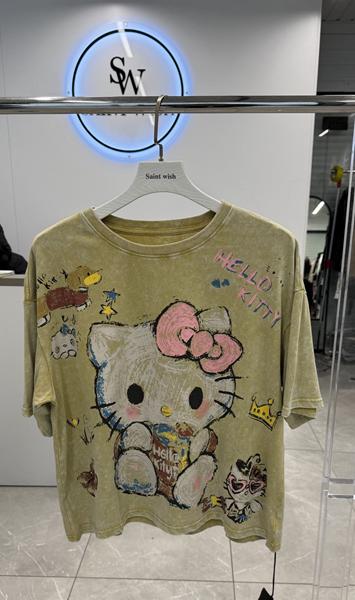 Футболка Saint Wish (one size) 3173 green (лето)