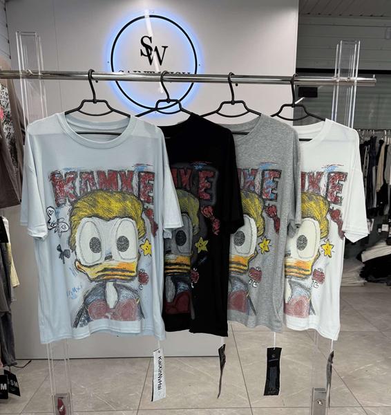 Футболка Saint Wish (one size) 4805 mix (лето)